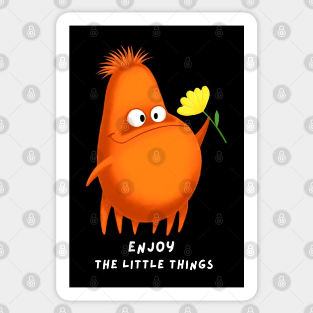 Enjoy the little things Sticker by Kuchinska design